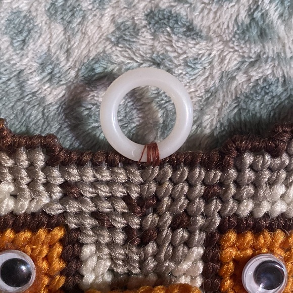 Hand Crafted Owl Cross Stitch With pencil pocket - Picture 6 of 7